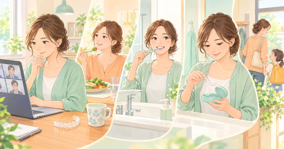 30代・40代の歯列矯正｜仕事と育児にマウスピースは合う？