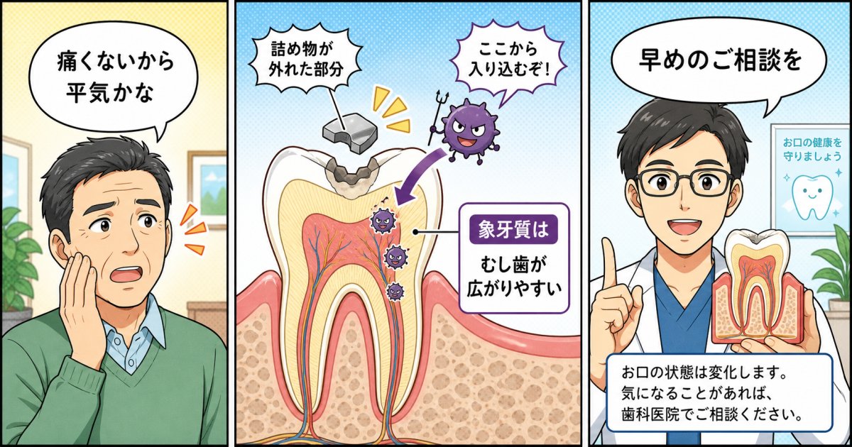 詰め物が取れた直後に行うべき応急処置と控えたい行動